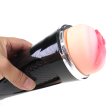 (image for) Pressing Adjustable Realistic Textured Cup Stroker