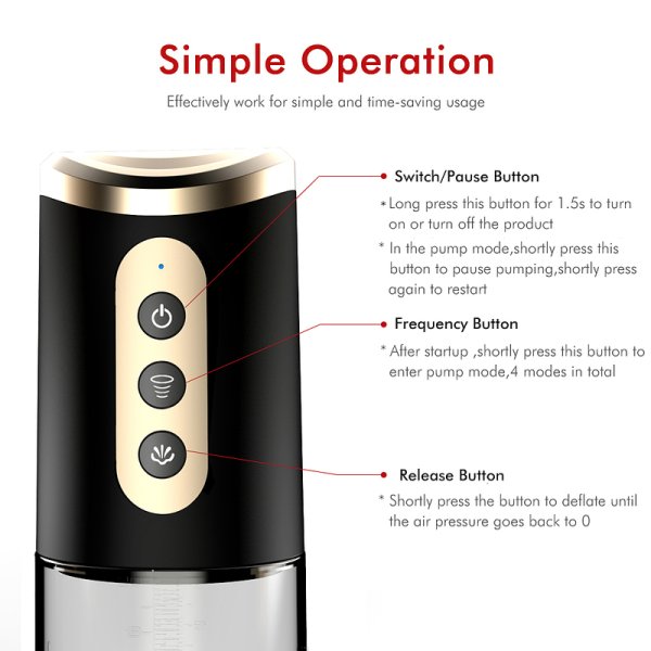 (image for) Automatic Suction Rechargeable Penis Pump