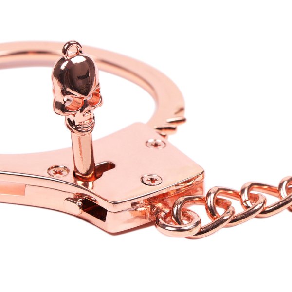 (image for) Skull Key Steel Cuffs