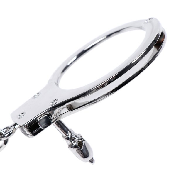 (image for) Skull Key Steel Cuffs