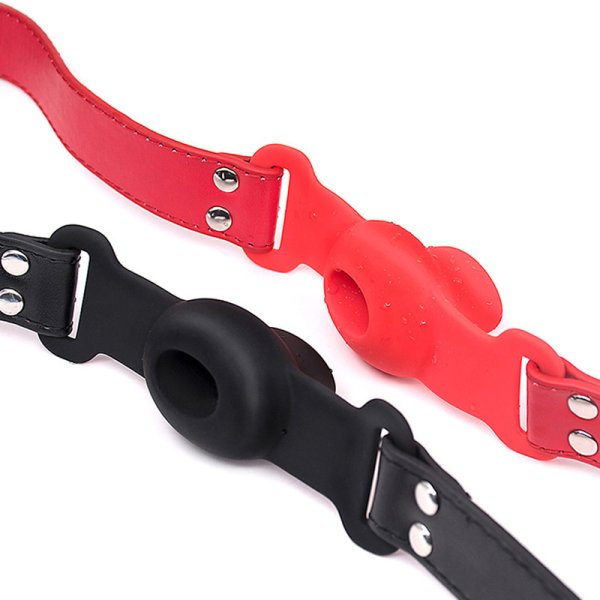 (image for) Silicone Ball Gag With Drool Hole