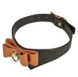(image for) Exquisite Leather Neck Collar With Bow