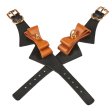 (image for) Exquisite Leather Cuffs With Bow