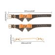(image for) Exquisite Leather Cuffs With Bow