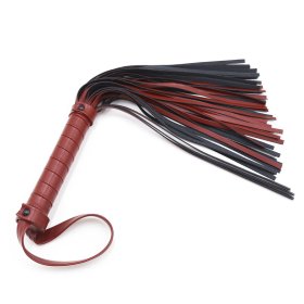 Red & Black Flirting Whip