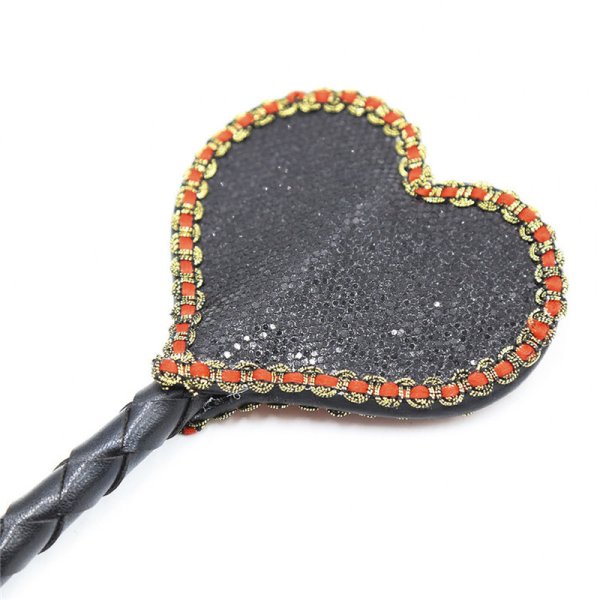 (image for) Heart Shape With Lace Riding Crop