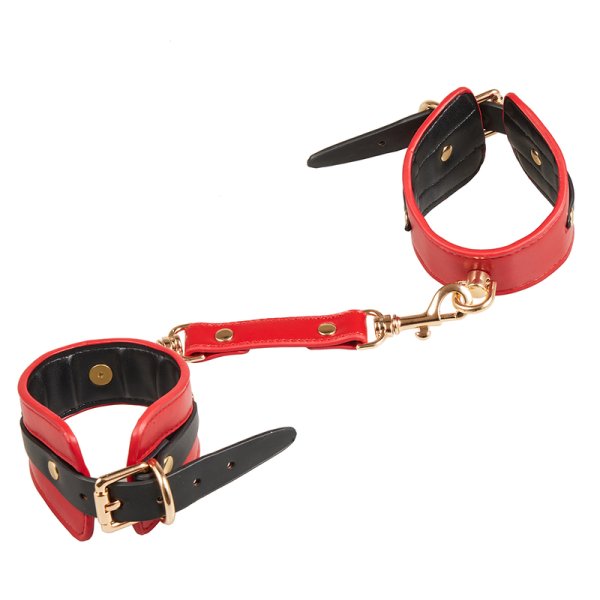 (image for) Black & Red PU Bondage Kit