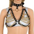 (image for) Women's Punk Harness Bra Goth Belt