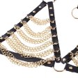 (image for) Women's Punk Harness Bra Goth Belt