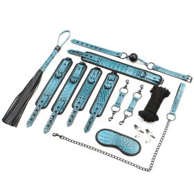 Scale Lines Bondage Kit - 8 pcs