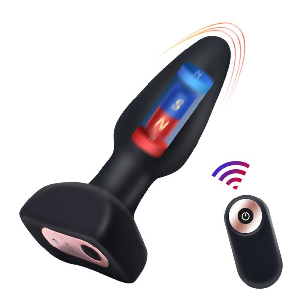 (image for) Thrusting & Wireless Anal Vibrator