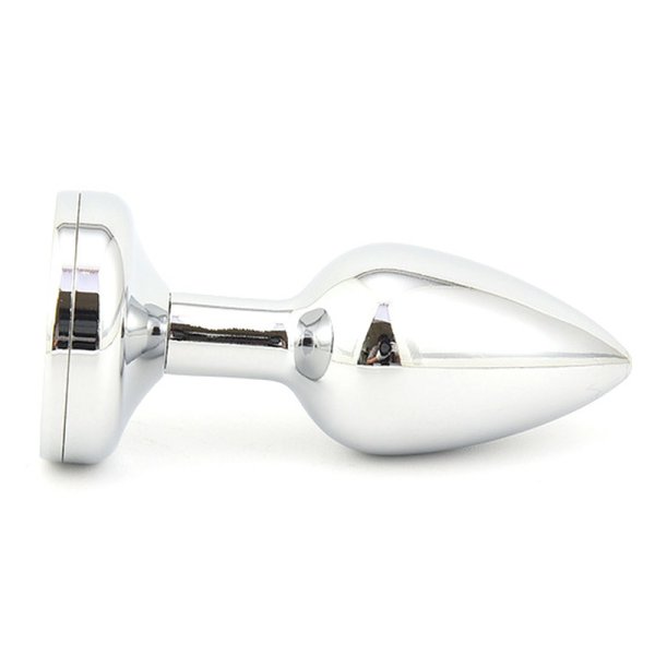 (image for) Colorful Light Stainless Steel Butt Plug