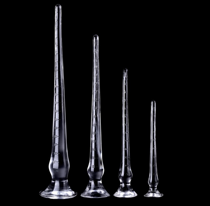(image for) Jelly Clear Color Long Butt Plug