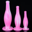 (image for) Bottle Soft Silicone Butt Plug - Colorful