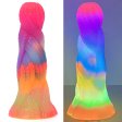 (image for) Luminous Silicone Butt Plug - Snake