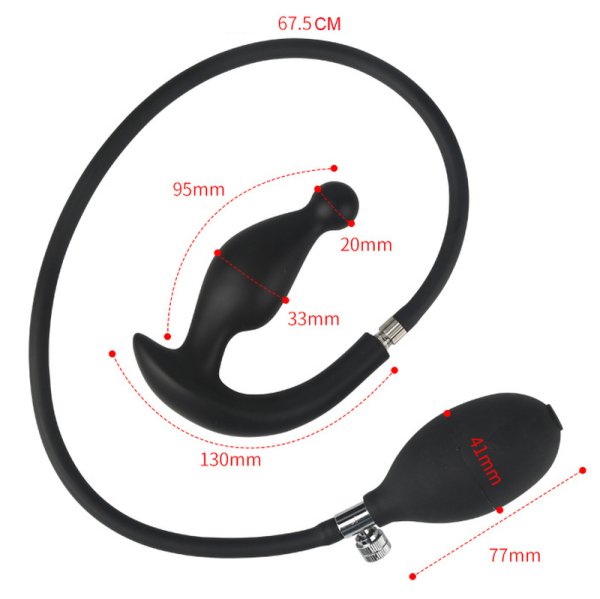 (image for) Inflatable Prostate Butt Plug