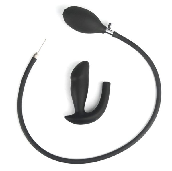 (image for) Inflatable Dildo Pump Penis Anal Butt Plug