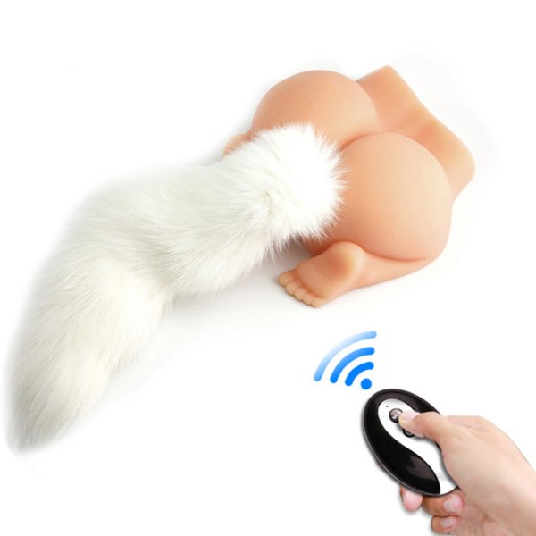 (image for) Vibration Fox Tail Butt Plug