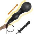 (image for) Thrusting 3 Balls Inflatable Plug