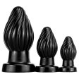 (image for) Spiral Silicone Butt Plug