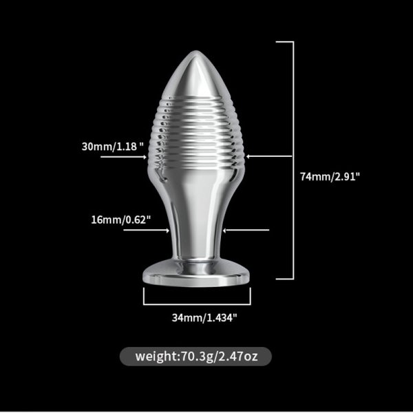 (image for) Vibration Steel Anal Plug