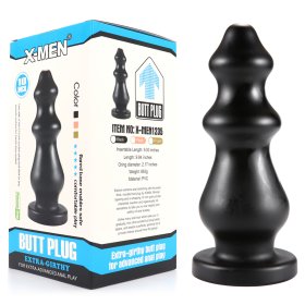 (image for) PVC Extra-girthy 9.8 inch Anal Beads