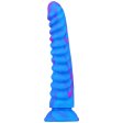 (image for) Realistic Colorful Silicone Dildo - Squama