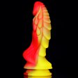 (image for) Unicorn Lifelike Silicone Dildo - Fire