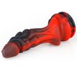 (image for) Unicorn Lifelike Silicone Dildo - Fire