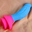 (image for) Flamingo Lifelike Silicone Dildo - Blue