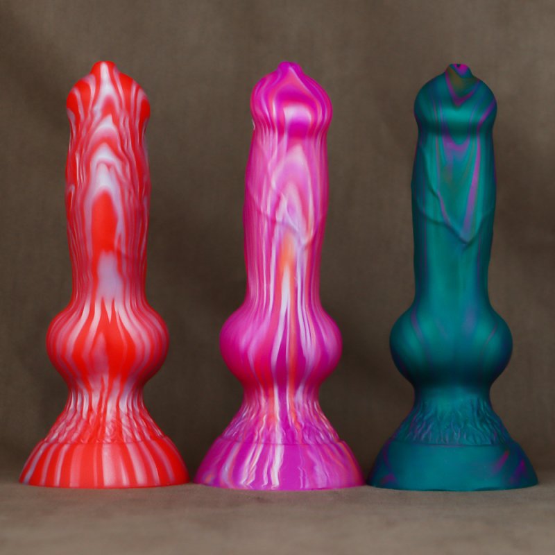 (image for) Real Lifelike Colorful Silicone Dildo