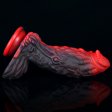 (image for) Pangolin Lifelike Silicone Dildo - Fire