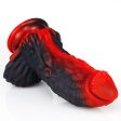 (image for) Pangolin Lifelike Silicone Dildo - Fire