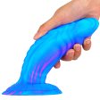 (image for) Little Monster Silicone Dildo - Blue