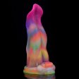 (image for) Luminous Silicone Dildo -Tongue