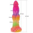 (image for) Luminous Silicone Dildo -Animal