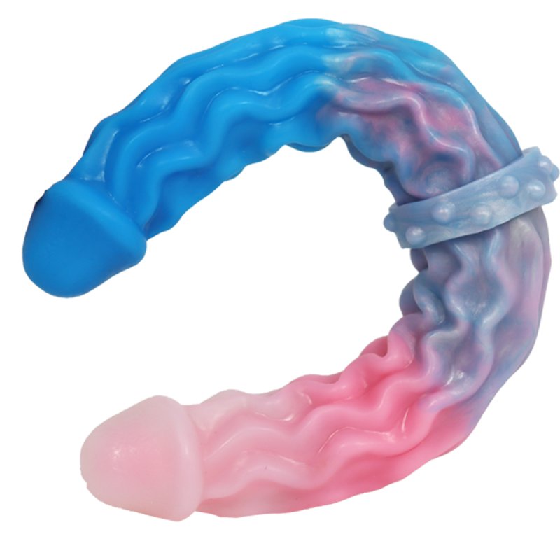 (image for) Double Color Dual Ended Dildo - 05