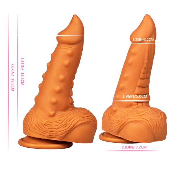 (image for) Floating Point Dragon Silicone Dildo