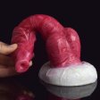 (image for) White Base Hellfire Silica Gel Dildo - 07