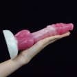 (image for) White Base pEACH Silica Gel Dildo - 07