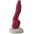 (image for) White Base Hellfire Silica Gel Dildo - 07