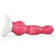 (image for) White Base Hellfire Silica Gel Dildo - 08