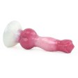 (image for) White Base Peach Silica Gel Dildo - 08