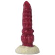 (image for) White Base Hellfire Silica Gel Dildo - 10