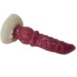 (image for) White Base Hellfire Silica Gel Dildo - 10
