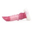 (image for) White Base Peach Silica Gel Dildo - 10