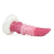 (image for) White Base Peach Silica Gel Dildo - 10