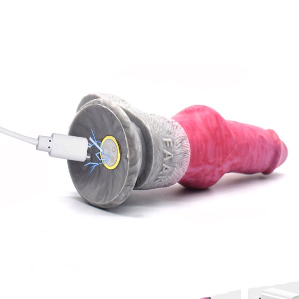(image for) Vibration Animal Kont Silicone Dildo - 01