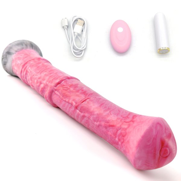 (image for) Vibration Animal Kont Silicone Butt Plug - 02