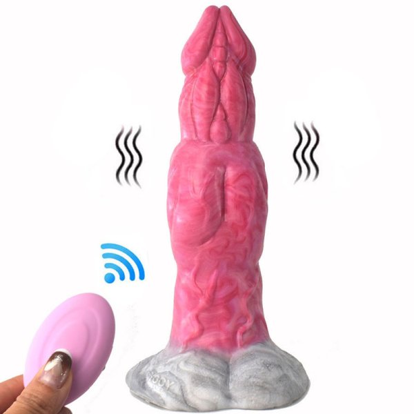 (image for) Vibration Animal Kont Silicone Dildo - 03